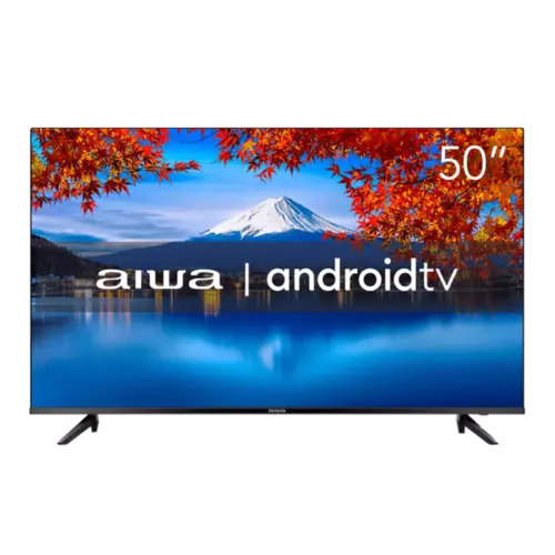 Smart TV Aiwa AWS-TV-50-BL-02 50" 4K UHD Android 11 HDR10 Dolby Audio