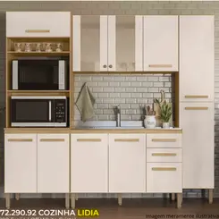 COZINHA NICIOLI LIDIA  FJO/OFF WHT 90.92