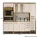 Cozinha Modulada Nicioli Intenza Lidia 4 Peças em MDP 230 cm - Freijó e Off White
