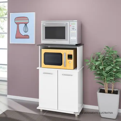 BALCAO NICIOLI ISIS MICRO FORNO BCO 7201
