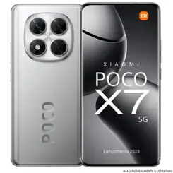 CEL XIAOMI POCO X7 5G 256GB PRATA