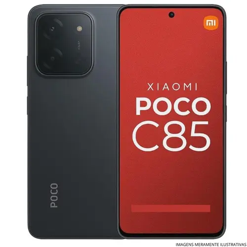 CEL XIAOMI POCO C85 4G 256GB PRETO