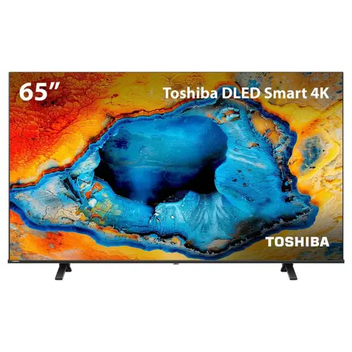 Smart TV Toshiba 65C350NS 65" DLED 4K UHD VIDAA Wi-Fi Bluetooth