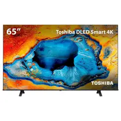 Smart TV Toshiba 65C350NS 65" DLED 4K UHD VIDAA Wi-Fi Bluetooth