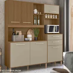 KIT COZINHA NICIOLI SALSA IPE/FEND 318.1