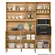 Kit Cozinha Compacta Nicioli Salsa 6 Portas e 2 Gavetas 180 cm - Ipê e Fendi