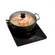 Cooktop Dako 1 Boca por Indução Portátil Vitrocerâmico Touch 127V Preto