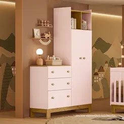 G ROUPA C/COM QMOVI FLORA ROSA 2P 3G