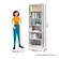 ESTANTE LIVREIRO QMOVI VERT BCO 2G 420.5