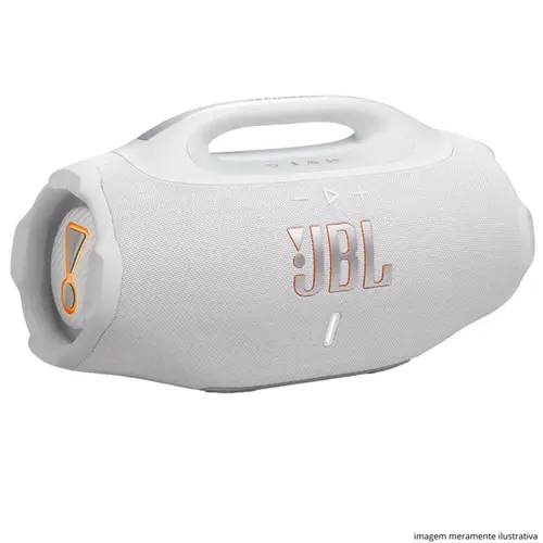 CAIXA DE SOM JBL BOOMBOX 4 BRANCA