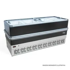 ILHA DE CONGELADOS 2,00M 127V LIGHT B421