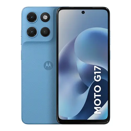 Smartphone Motorola Moto G17 128GB 4GB RAM Azul