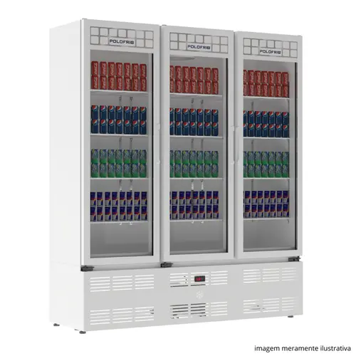 REFRIGERADOR 3 PORTAS POLO 1015L BCO BIV