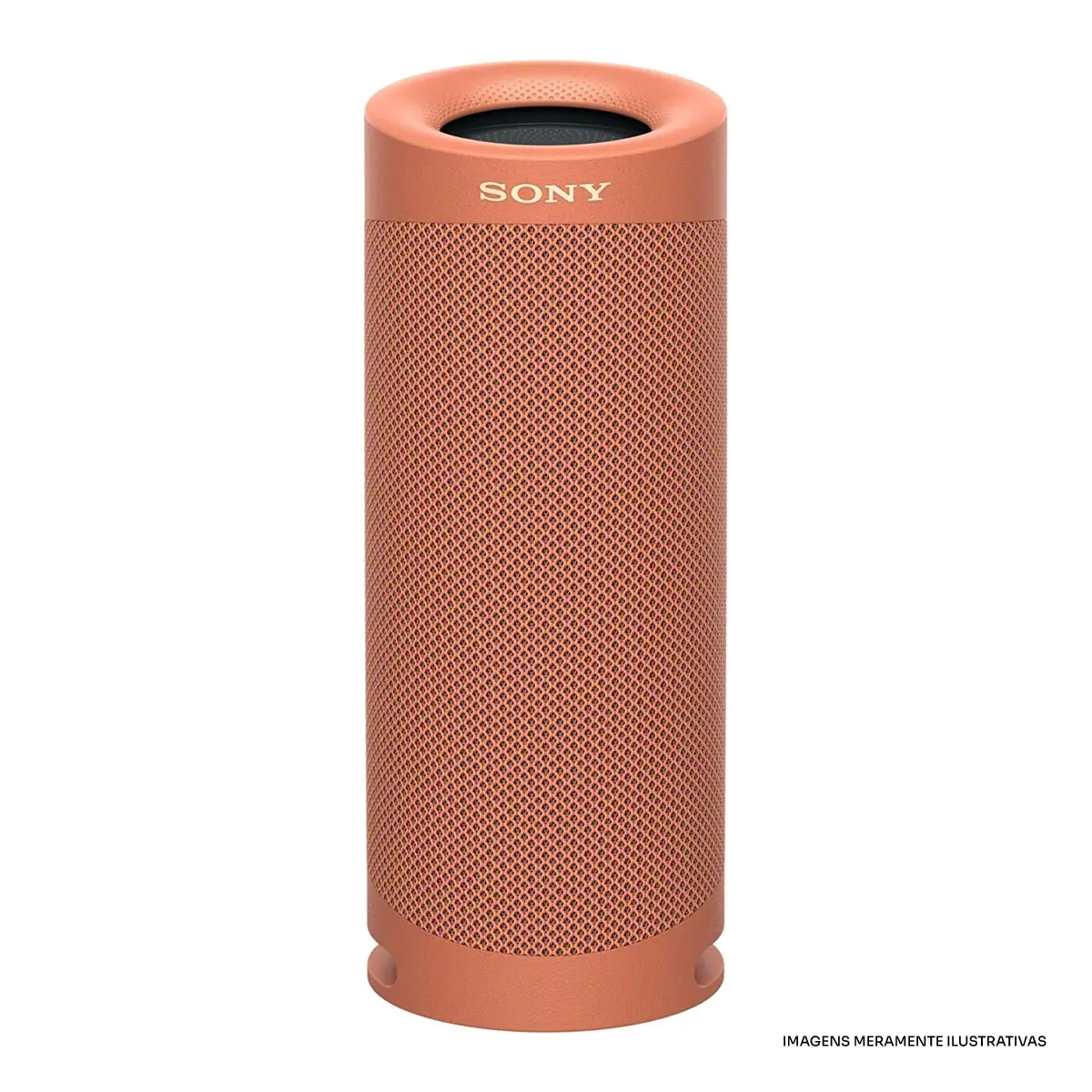 CAIXA DE SOM SONY SRS-XB23 CORAL RED# - CAIXA DE SOM SONY SRS-XB23