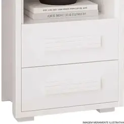 Mesa de Cabeceira RV Tokio Branca