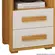 Mesa de Cabeceira RV Tokio Cinamomo e Off White