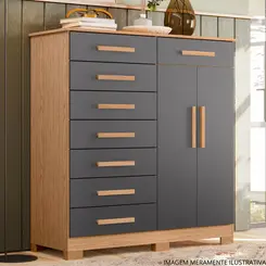 COMODA ALBATROZ VERONA FJO/TIT 2P 8G