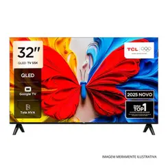 TV SMART TCL QLED 32" FHD GOOGLE 32S5K