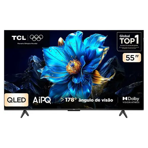 TV SMART TCL QLED 55" 4K GOOGLE 55P7K