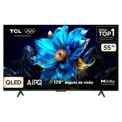TV SMART TCL QLED 55" 4K GOOGLE 55P7K