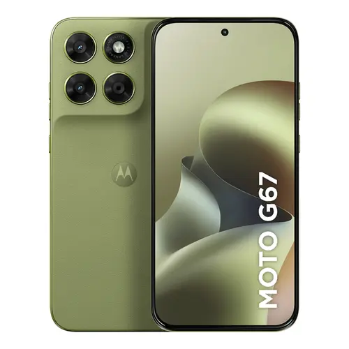 Smartphone Motorola Moto G67 5G 256GB 4GB RAM Verde Claro