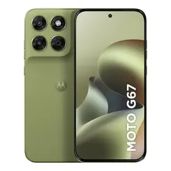 Smartphone Motorola Moto G67 5G 256GB 4GB RAM Verde Claro