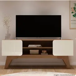 RACK 65"ARTELY DUETTO CINAM/OFF WHT 4785