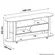RACK 60"ARTELY MUNDI CEDRO/OFF WHT 4617