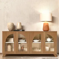BUFFET ARTELY MURANO CIN/OFF WHT 4782