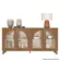 BUFFET ARTELY MURANO CIN/OFF WHT 4782
