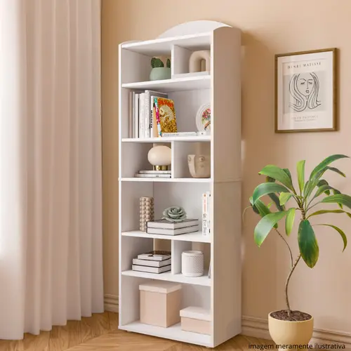 ESTANTE ARTELY ARCO BRANCO 004797