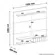 PAINEL 50"ARTELY MONZA CIN/OFF WHT 4795