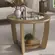 MESA ARTELY CENTRO CURVE CARVALHO 4575