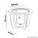 MESA ARTELY CENTRO CURVE CARVALHO 4575