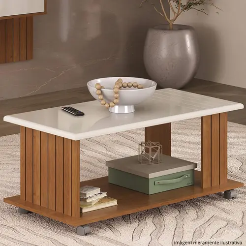 MESA ARTELY CENTRO MILA CIN/OFF WHT 4721