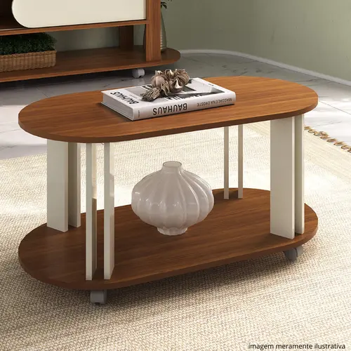MESA ARTELY CENTRO MUNDI CED/OFFWHT 4619