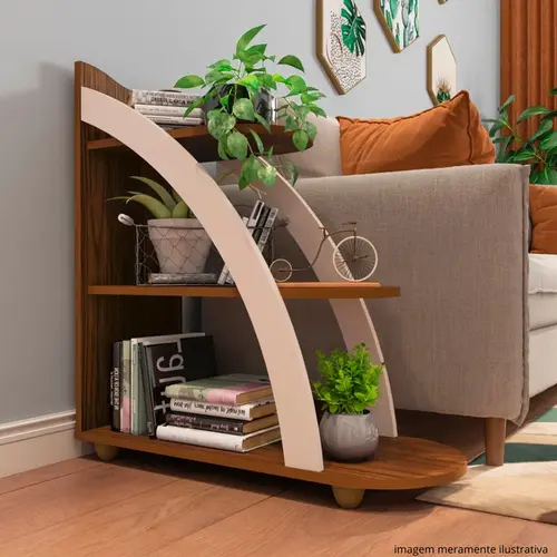 MESA ARTELY CENTRO CANTO CED/OFFWHT 4503