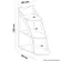 MESA ARTELY CENTRO CANTO CED/OFFWHT 4503
