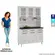 Cozinha Compacta Telasul Mirage New 6 Portas e 2 Gavetas Branca