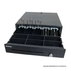 GAVETA DINHEIRO BPC-D450F 3 POSICOE 0195