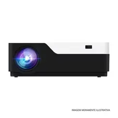 PROJETOR BRAZILPC LUMENS BC/PT BPC-1080P