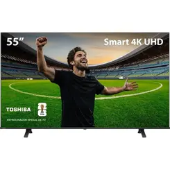 Smart TV Toshiba 55C350RS 55" 4K UHD DLED VIDAA Wi-Fi Bluetooth