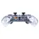 Controle Gamer Dazz Prism Sem Fio Bluetooth 5.0 RGB Transparente para PS4 e PC