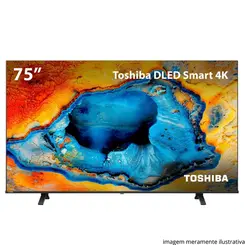 TV SMART TOSHIBA DLED 75" 4K 75C350RS VI
