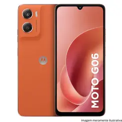 CEL MOTO G06 4G 256GB LARANJA