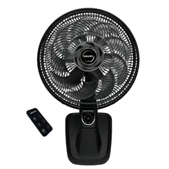 Ventilador de Parede Mallory Smart Control B94401921 40 cm 140W 127V Preto e Grafite