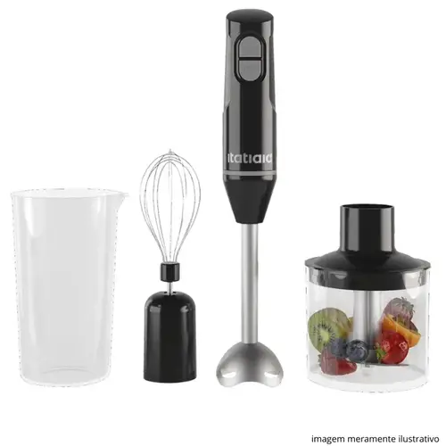 Mixer Itatiaia 3 em 1 MXITA1MIDA 200W 127V Preto