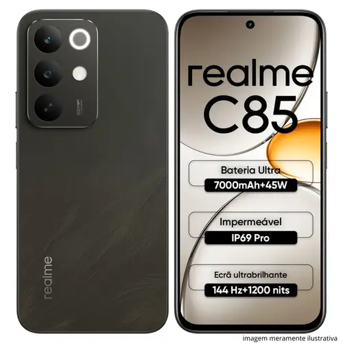 CEL REALME C85 4G 6GB 128GB SWAN BLACK