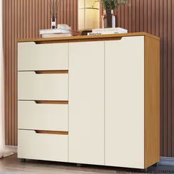 COMODA CASAMIA LINEA NAT CHAM 2P 4G 0004