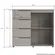 COMODA CASAMIA LINEA CINZA 2P 4G 0002